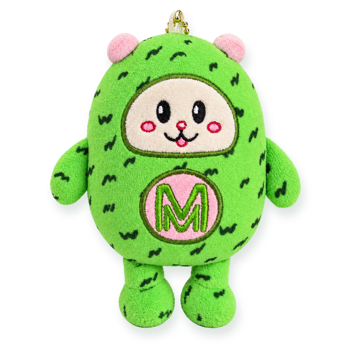 抹茶モンスター ぬいぐるみストラップ(限定初号機タグあり)