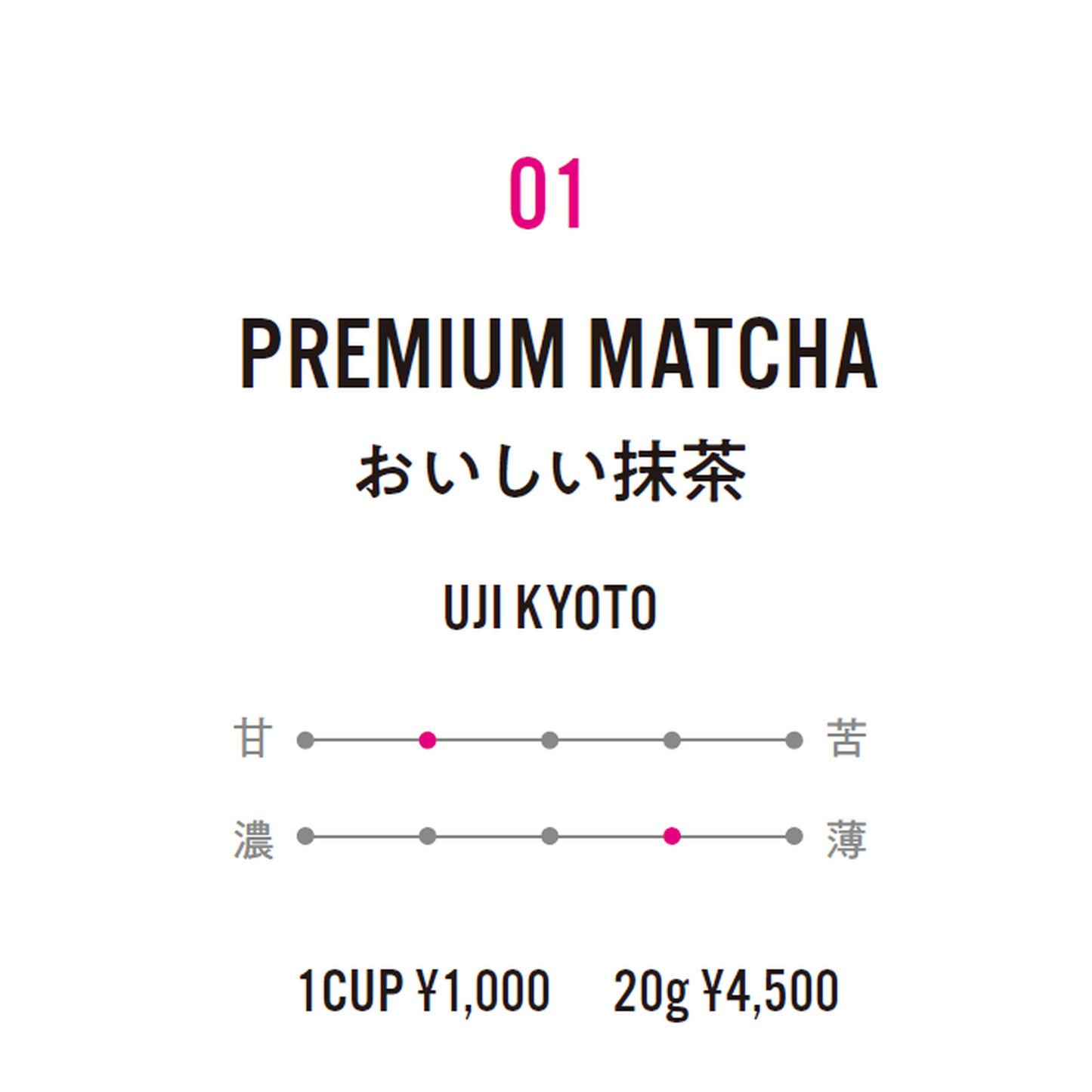No.1 premium matcha-おいしい抹茶-