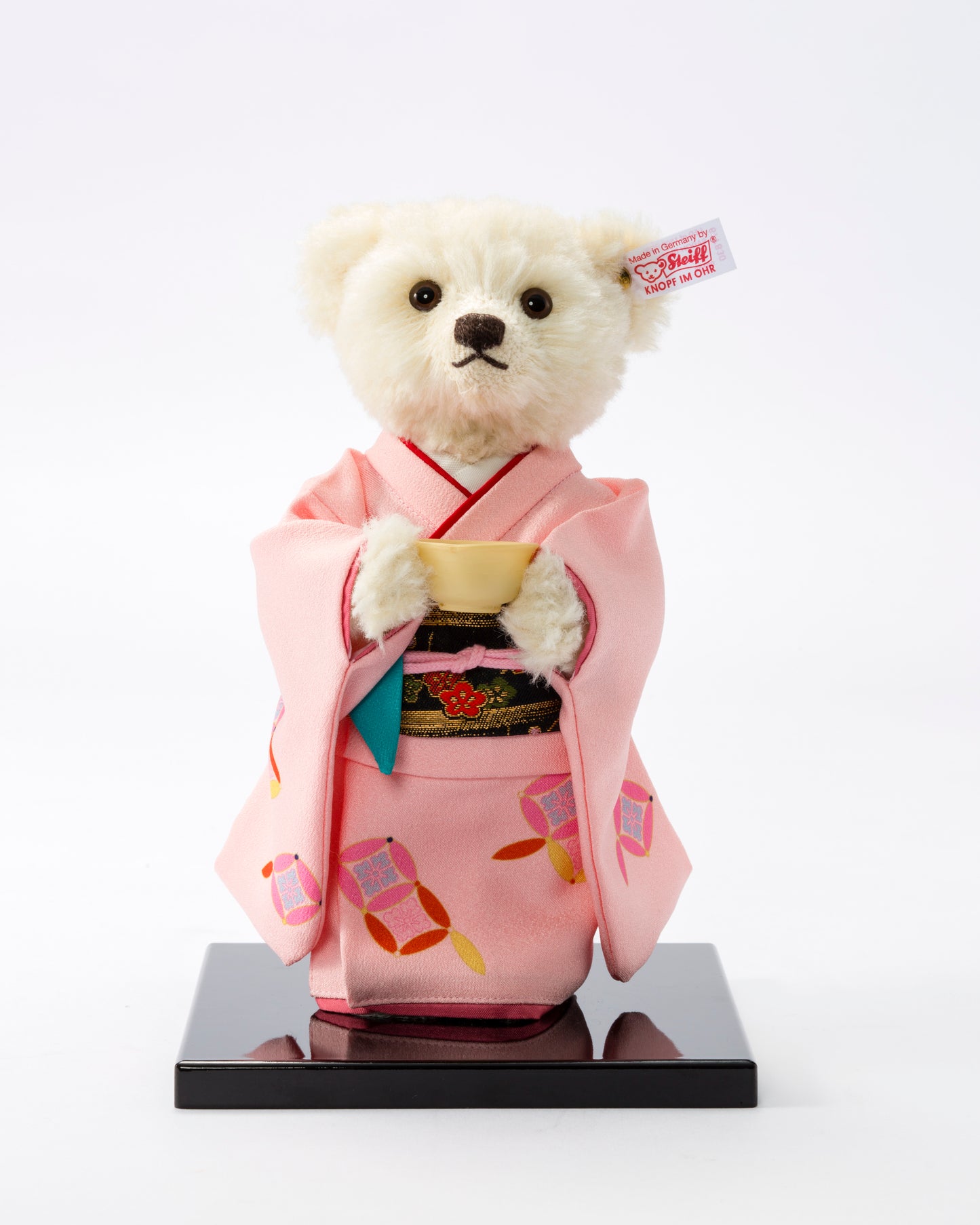 【世界初】茶道テディベア｜Steiff × 日本文化コラボ（限定数入荷・シリアルナンバー付き）