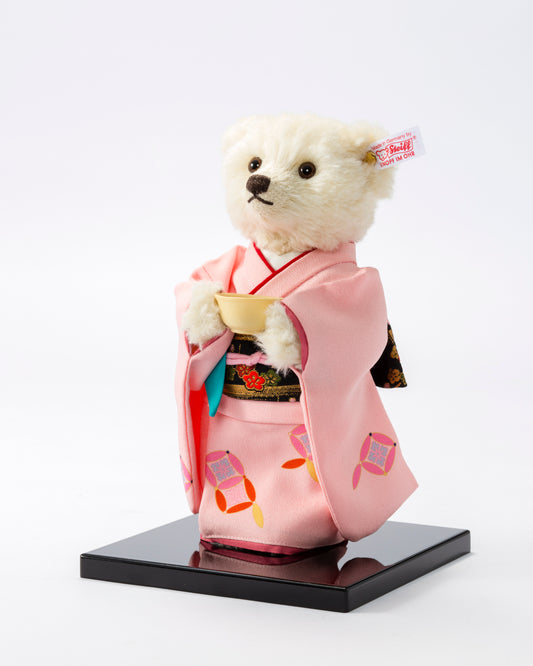 【世界初】茶道テディベア｜Steiff × 日本文化コラボ（限定数入荷・シリアルナンバー付き）